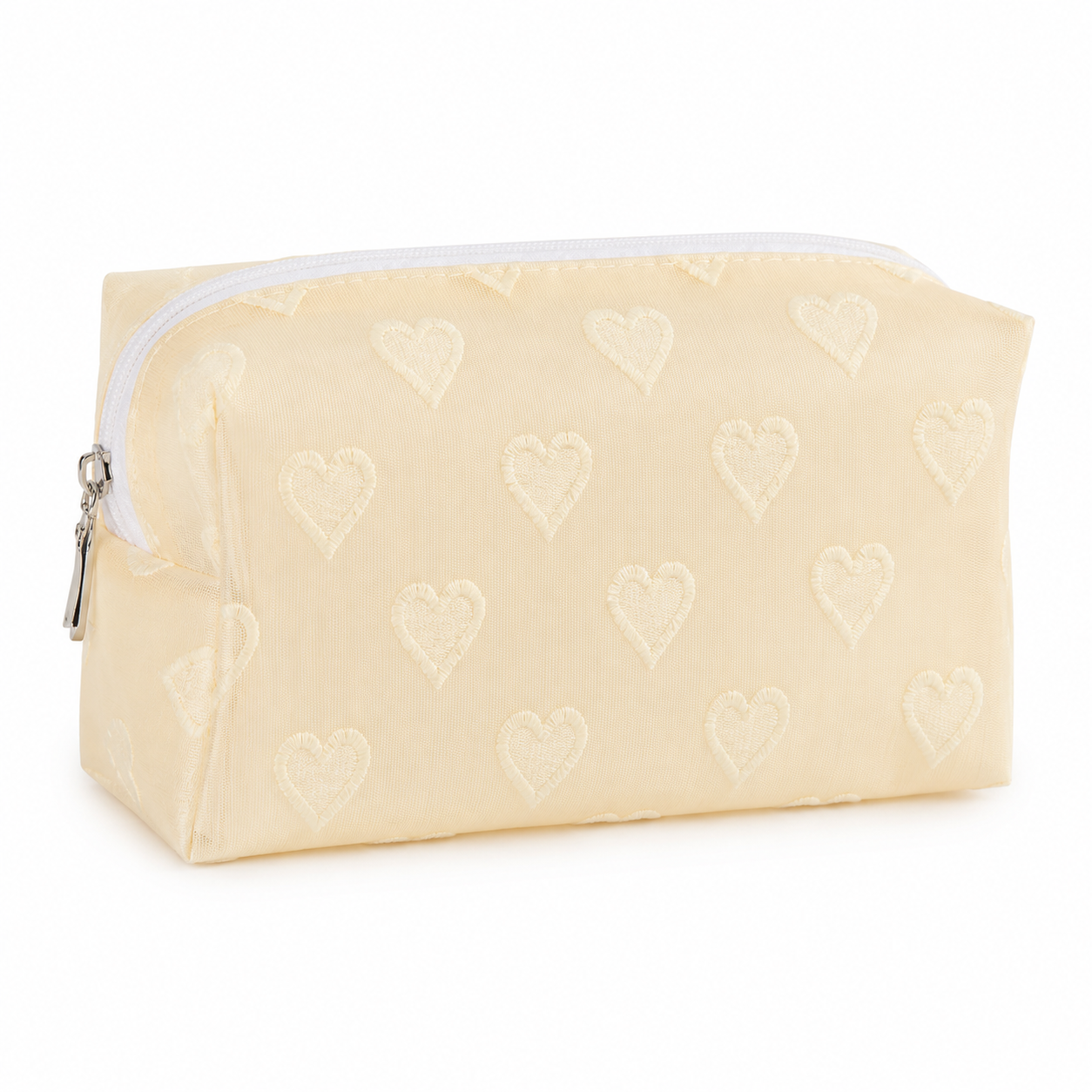 Heart Pattern Medium Cosmetic Bag Toiletry Bag