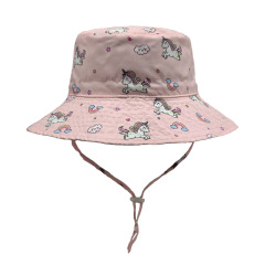 Kids Breathable Sun Hat With Adjustable Strap