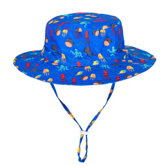 Kids Breathable Sun Hat With Adjustable Strap