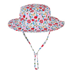 Kids Breathable Sun Hat With Adjustable Strap