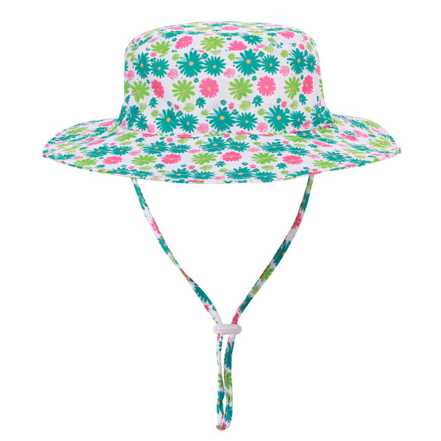 Kids Breathable Sun Hat With Adjustable Strap