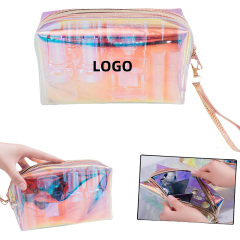 Large Capacity Iridescent Transparent Bag