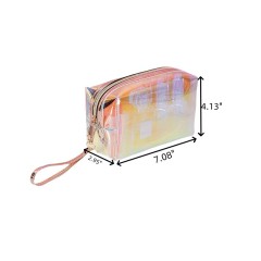 Large Capacity Iridescent Transparent Bag