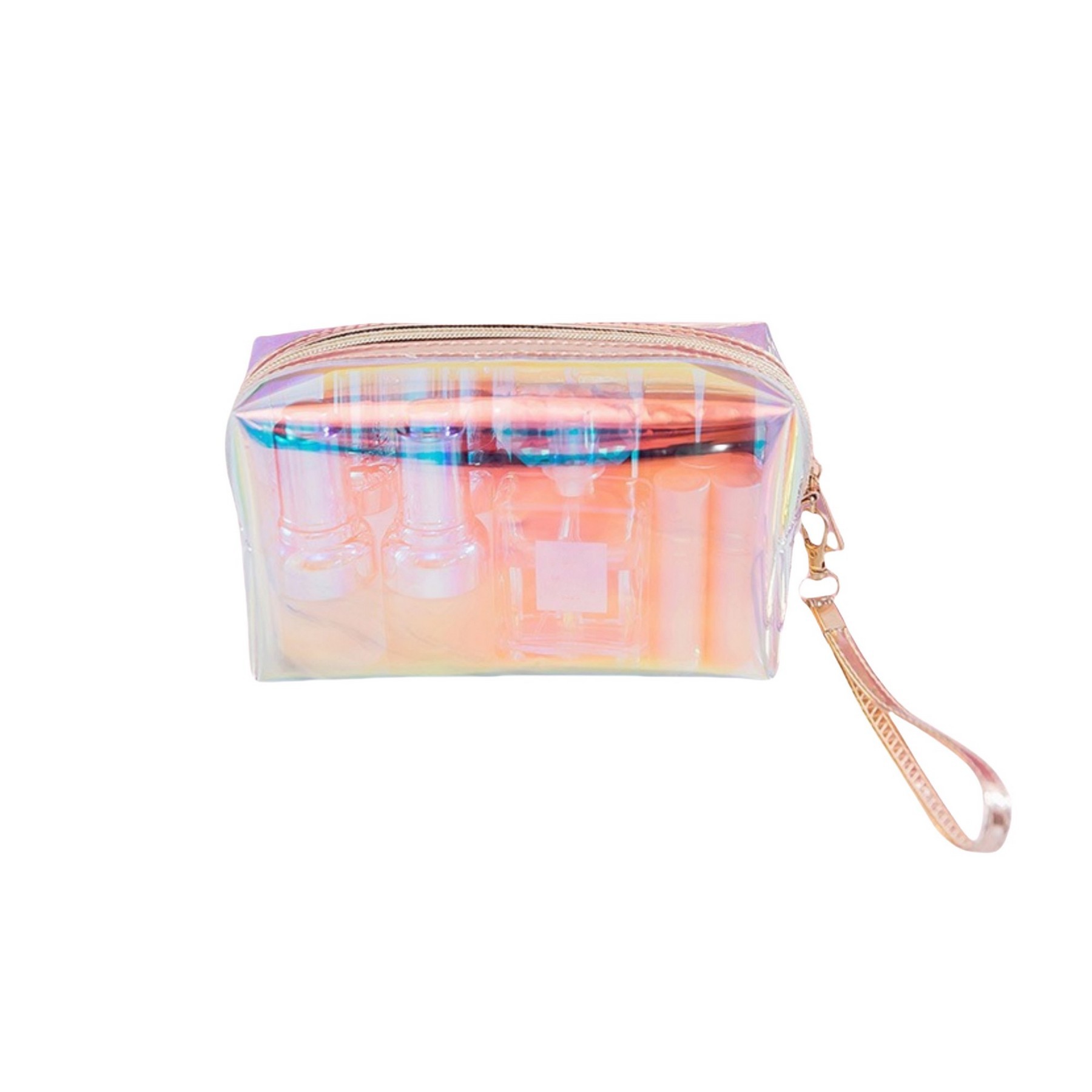 Large Capacity Iridescent Transparent Bag