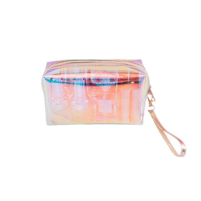 Large Capacity Iridescent Transparent Bag