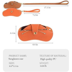 Leather Glasses Case