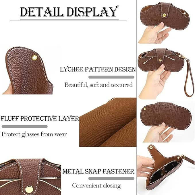 Leather Glasses Case