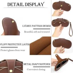 Leather Glasses Case