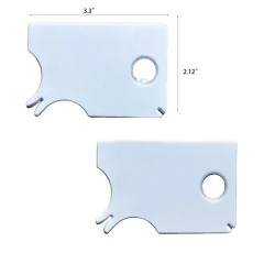 Lice Tick Detection Card With Magnifier