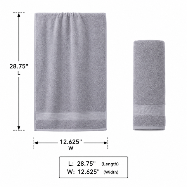 Long-Staple Cotton Absorbent Cleaning Towel