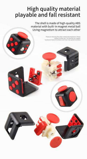 Magnetic Stress Relief Dice Cube