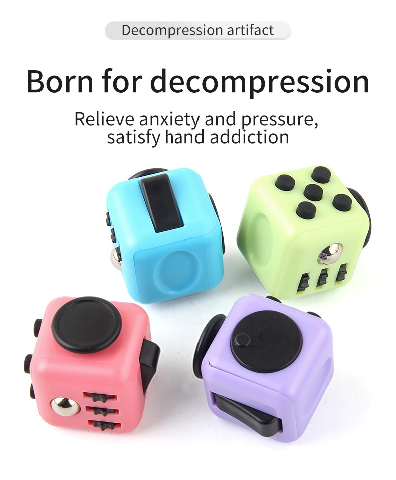 Magnetic Stress Relief Dice Cube