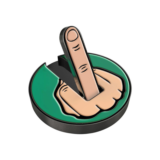 Middle Finger Golf Hat Clip Ball Marker