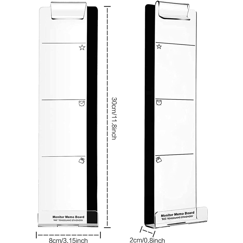 Multifunction Computer Monitor Memo Board