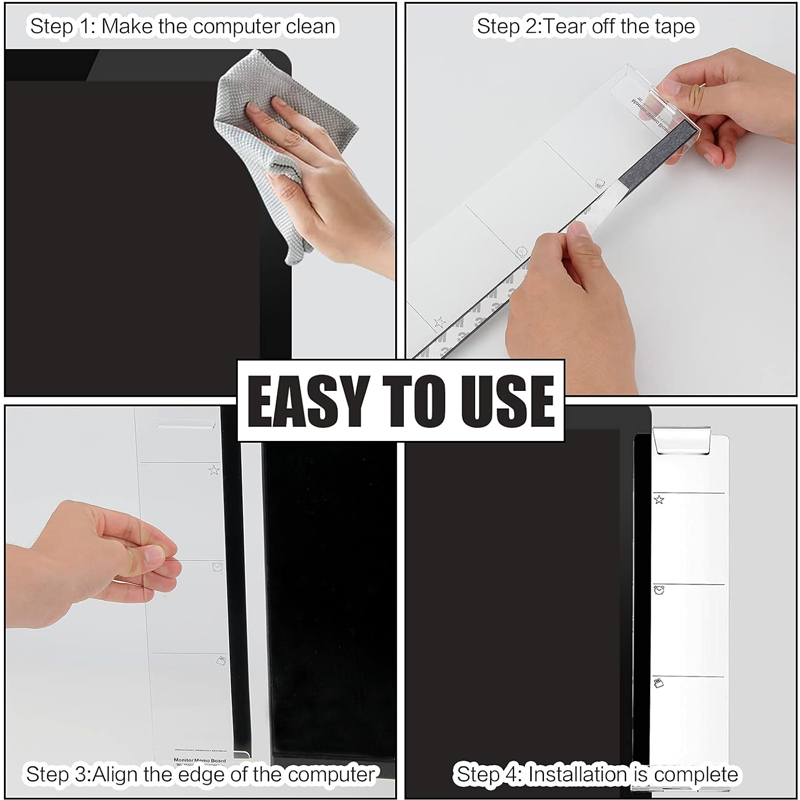 Multifunction Computer Monitor Memo Board