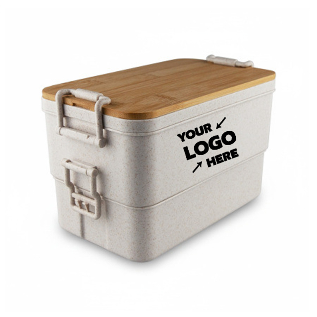Natural Stackable Bento Box