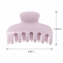 Neutral Rectangle Hair Claw Clips Hair Clips