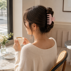 Neutral Rectangle Hair Claw Clips Hair Clips