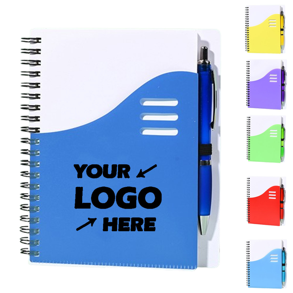 Notebook with Ballpoint Pen