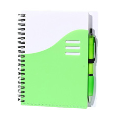 Notebook with Ballpoint Pen