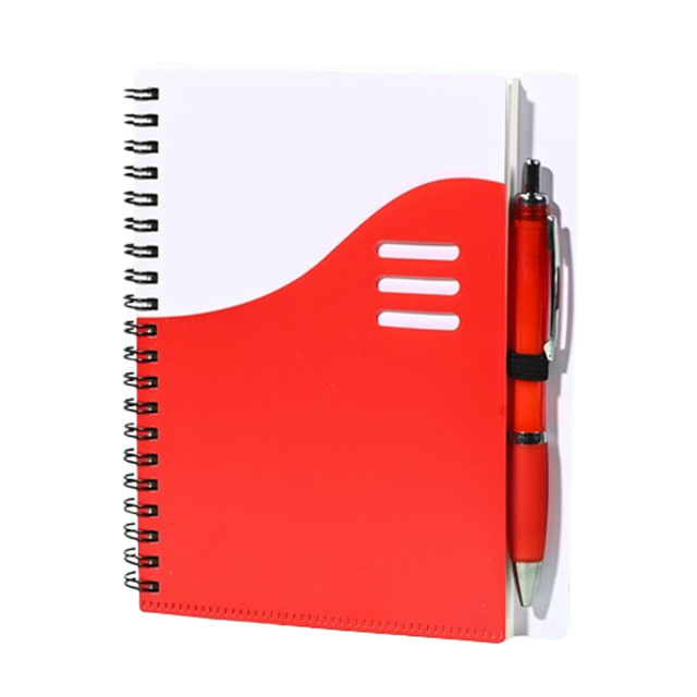 Notebook with Ballpoint Pen