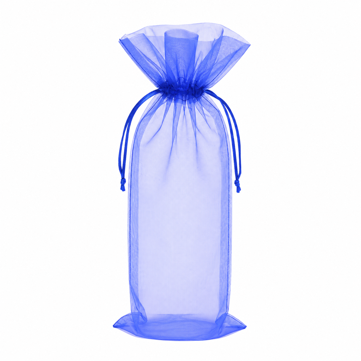 Organza Wine Bottle Drawstring Bag