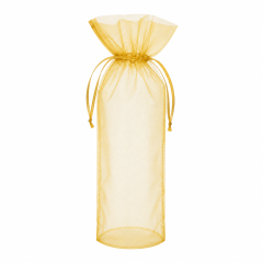 Organza Wine Bottle Drawstring Bag