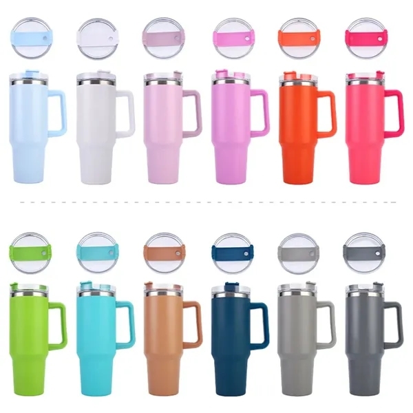 Outdoor 40oz Tumbler With Lid