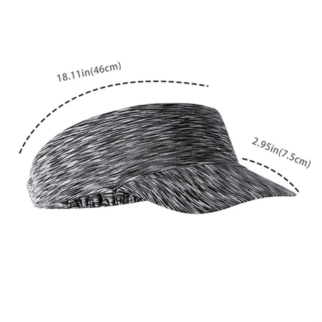 Outdoor Visor Hat with Adjustable Strap