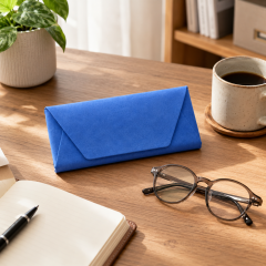 PU Leather Glasses Case Hard Shell Anti Scratch