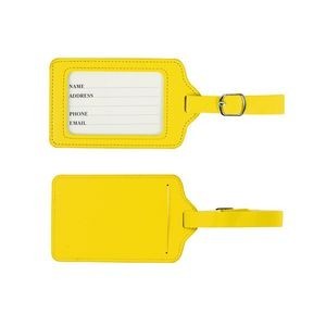 PU Leather Luggage Tag