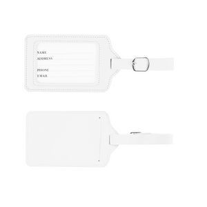 PU Leather Luggage Tag