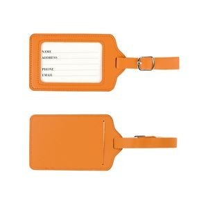 PU Leather Luggage Tag
