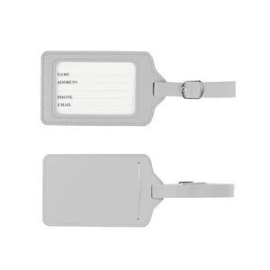 PU Leather Luggage Tag