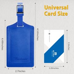 PU Leather Luggage Tag