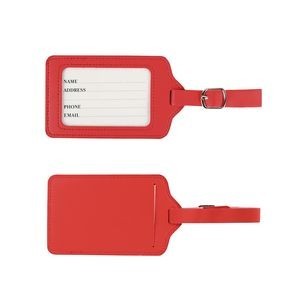 PU Leather Luggage Tag