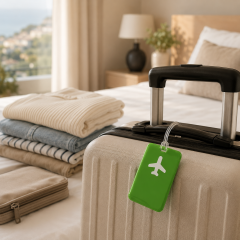 PVC Anti Lost Luggage Tag