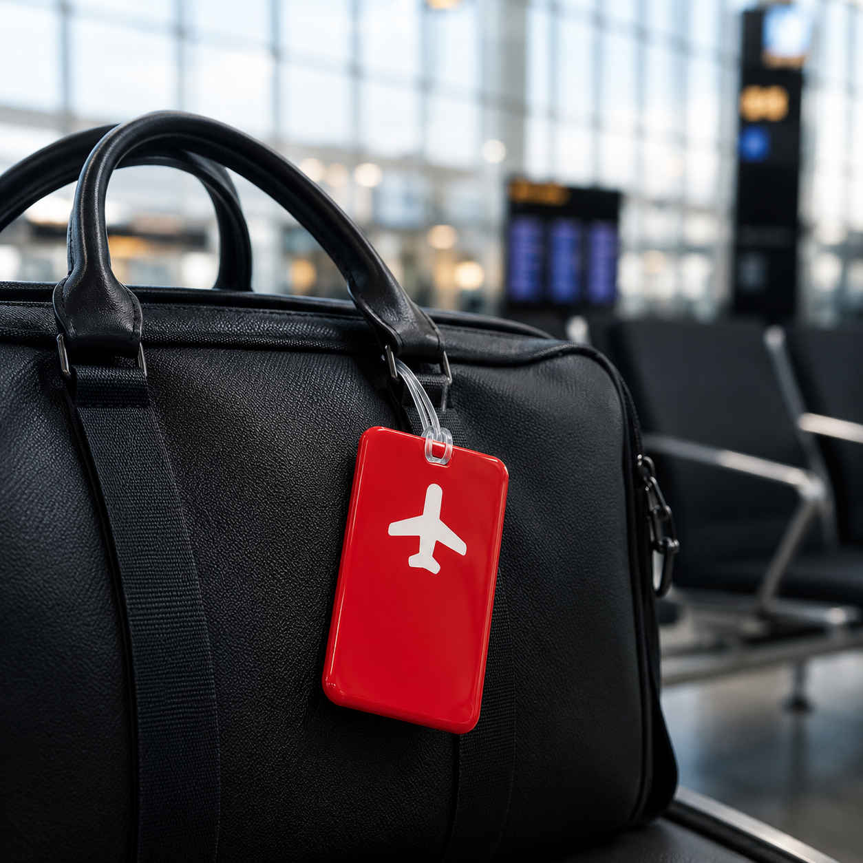 PVC Anti Lost Luggage Tag