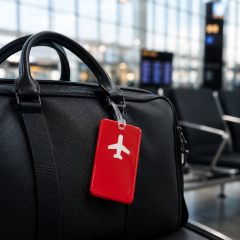 PVC Anti Lost Luggage Tag