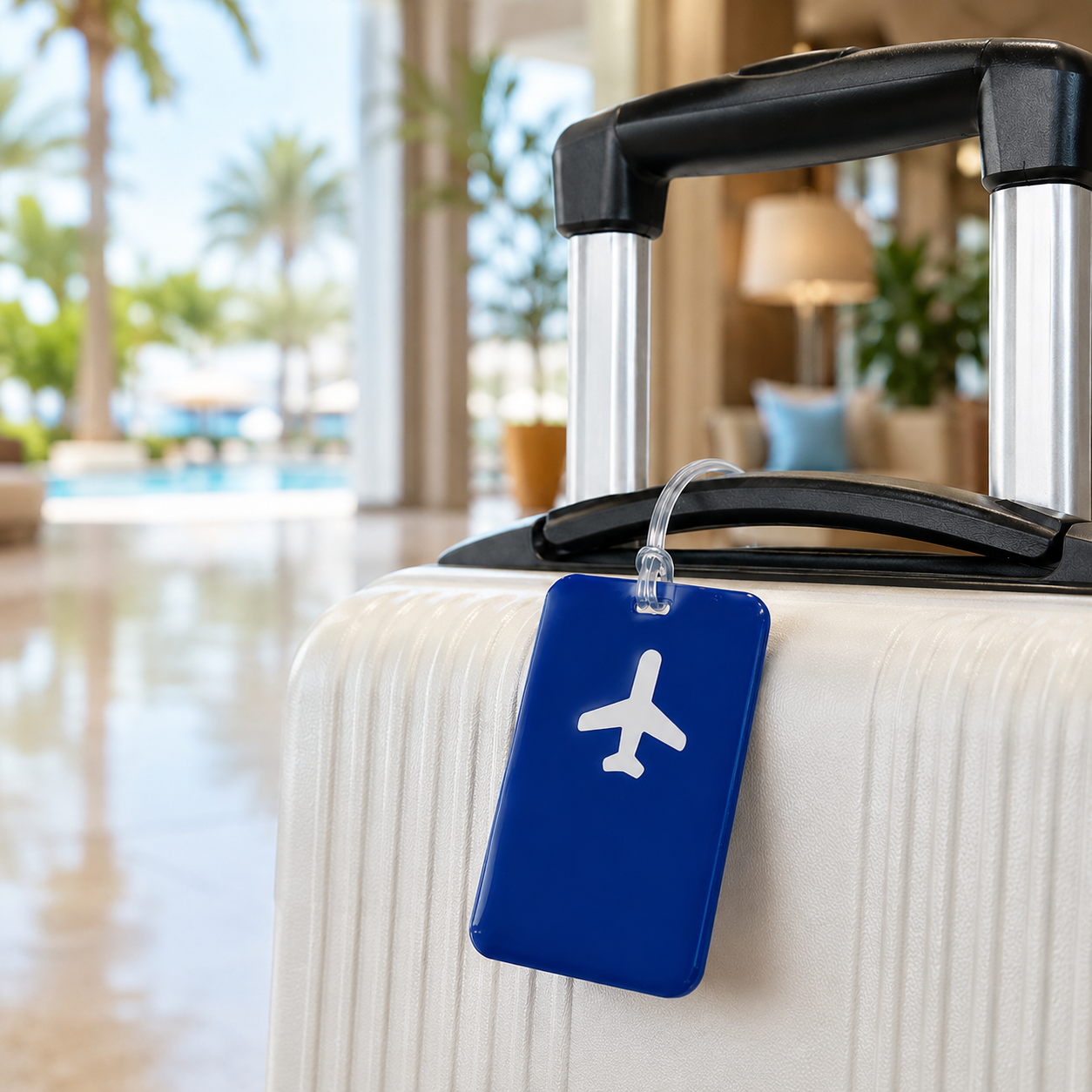 PVC Anti Lost Luggage Tag