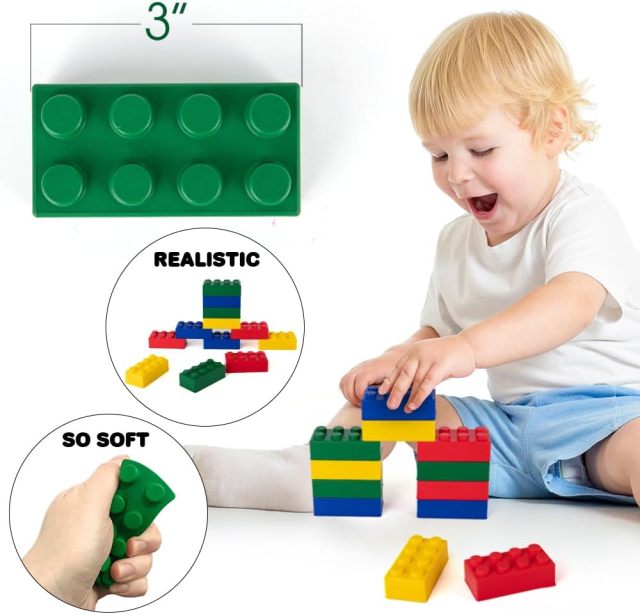 Pu Building Block Stress Reliever