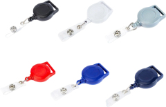 Retractable Badge Reel With Clip