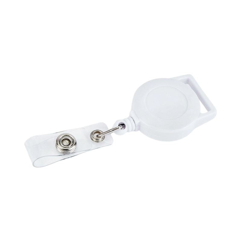 Retractable Badge Reel With Clip