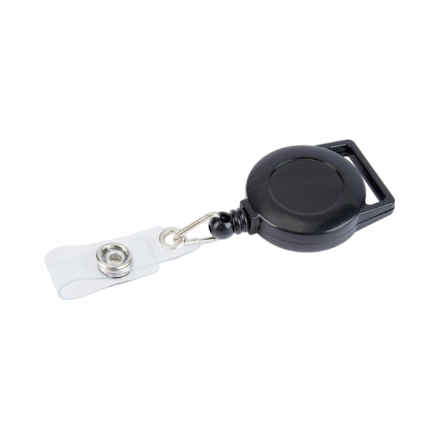 Retractable Badge Reel With Clip