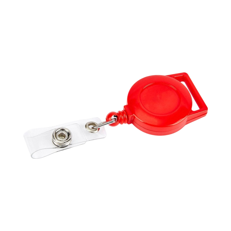 Retractable Badge Reel With Clip