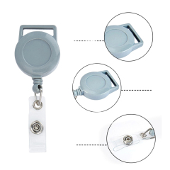 Retractable Badge Reel With Clip