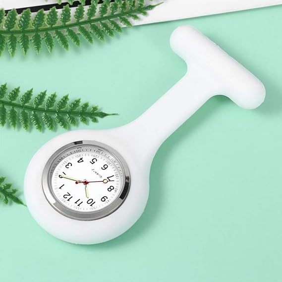 Silicone Nurse Fob Watch With Clip Pin