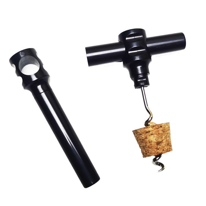 Simple Wine Bottle Opener Corkscrew Keychain