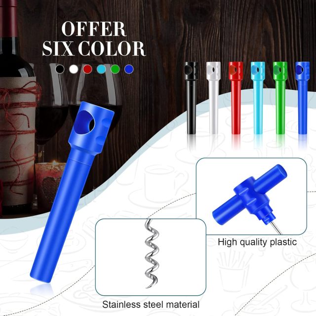 Simple Wine Bottle Opener Corkscrew Keychain