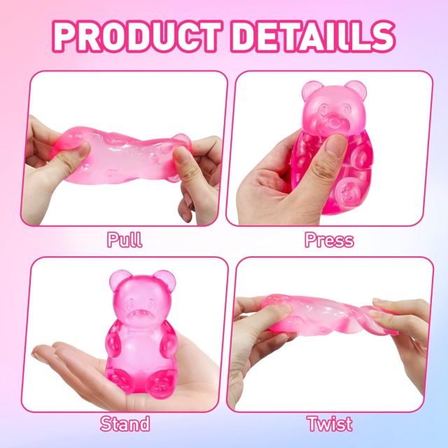 Slow Rise Bear Squishy Stress Relief Toy